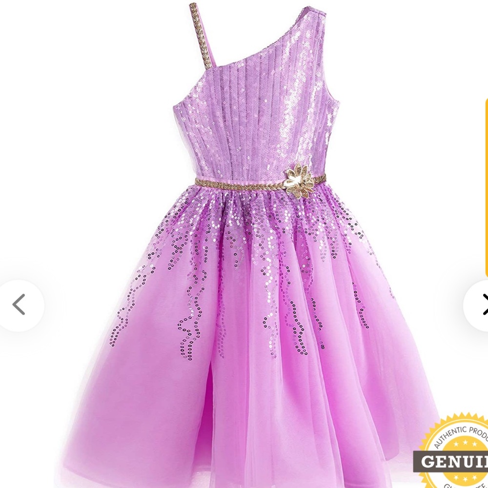 Disney’s Rapunzel Fancy Dress for girls, size 4